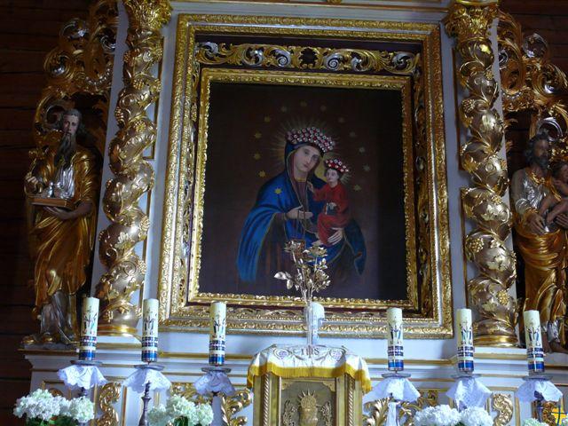 XVI-wieczny oryginał obrazu Matki Bożej Szkaplerznej 
